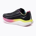Чоловічі бігові кросівки HOKA Mach X чорний/сріблястий 3
