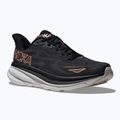 Кросівки для бігу жіночі HOKA Clifton 9 black/rose gold 8