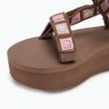 Жіночі босоніжки Teva на платформі універсальні в'язані гачком 7