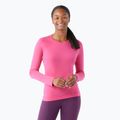 Жіноча термоактивна кофта Smartwool Merino 250 Baselayer Crew Boxed power pink