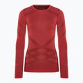 Жіноча термоактивна кофта Smartwool Intraknit Thermal Merino Baselayer Crew scarlet/black