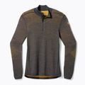 Лонгслів термічний чоловічий Smartwool Intraknit Thermal Merino Baselayer 1/4 charcoal/honey грold 3