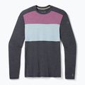 Чоловіча термоактивна кофта Smartwool Thermal Merino Baselayer Colorblock Crew Boxed charcoal 3