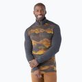 Лонгслів термічний чоловічий Smartwool Merino 250 Baselayer 1/4 Zip Boxed charcoal mtn scape