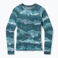 Жіноча термоактивна кофта Smartwool Merino 250 Baselayer Crew Boxed twilight blue mtn scape 6