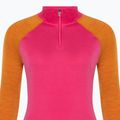 Лонгслів термічний жіночий Smartwool Classic Thermal Merino Baselayer 1/4 Zip Boxed power pink 5