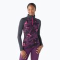 Лонгслів термічний жіночий Smartwool Classic Thermal Merino Baselayer 1/4 Zip Boxed purple iris