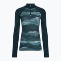 Лонгслів термічний жіночий Smartwool Classic Thermal Merino Baselayer 1/4 Boxed twilight blue 3