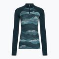 Жіноча термоактивна кофта Smartwool Classic Thermal Merino Baselayer 1/4 Zip Boxed twilight 3