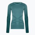 Жіноча термоактивна кофта Smartwool Intraknit Thermal Merino Baselayer Pattern Crew cascade 3