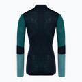Жіноча термоактивна кофта Smartwool Intraknit Thermal Merino Baselayer Colorblock 1/4 Zip navy 4