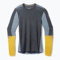 Лонгслів термічний чоловічий Smartwool Intraknit Thermal Merino Baselayer Colorblock Crew charcoal 3