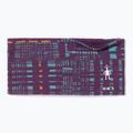 Пов'язка Smartwool Thermal Merino Reversible purple iris digi plaid