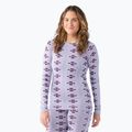 Жіноча термоактивна кофта Smartwool Merino 250 Baselayer Crew Boxed violet flirt with me