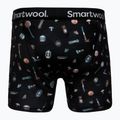 Боксерки термічні чоловічі Smartwool Merino Print Boxer Brief black gone camping 4