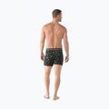 Боксерки термічні чоловічі Smartwool Merino Print Boxer Brief black gone camping 2