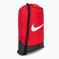 Сумка Nike Brasilia 9.5 18 л університетська червона / чорна / біла 2