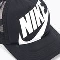 Дитяча бейсболка Nike Rise Structured Trucker чорний / чорний / білий 3