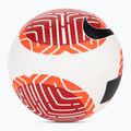 М'яч футбольний Nike Pitch white/black/bright crimson розмір 5 2