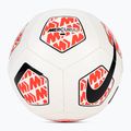 М'яч футбольний Nike Mercurial Fade white/bright crimson/black розмір 5