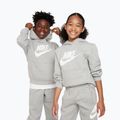 Кофта дитяча Nike Club Fleece Hoodie dark grey heather/white 4