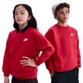Кофта дитяча Nike Sportswear Club Fleece university red/white 10
