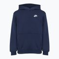 Кофта дитяча Nike Sportswear Club Fleece midnight navy/white