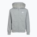 Кофта дитяча Nike Sportswear Club Fleece dark grey heather/base grey/white