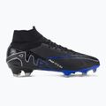 Футбольні бутси Nike Zoom Mercurial Superfly 9 Pro FG black/chrome/hyper royal 2