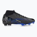 Футбольні бутси Nike Zoom Mercurial Superfly 9 Academy MG black/chrome/hyper real 2