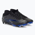 Футбольні бутси Nike Zoom Mercurial Superfly 9 Academy MG black/chrome/hyper real 4