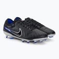 Футбольні бутси Nike Tiempo Legend 10 Pro FG black/chrome/hyper real 4