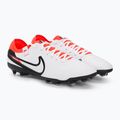 Футбольні бутси Nike Tiempo Legend 10 Pro FG white/black/bright crimson 4