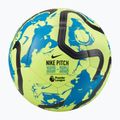 М'яч футбольний Nike Premier League Pitch volt/blue nebula/black розмір 5 6