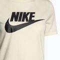 Футболка жіноча Nike Sportswear Club Essentials Logo coconut milk/black 3