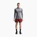 Лонгслів для тренувань чоловічий Nike Pro Dri-Fit Mock-Neck smoke grey/black 2