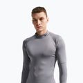 Лонгслів для тренувань чоловічий Nike Pro Dri-Fit Mock-Neck smoke grey/black 4