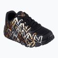 Кросівки дитячі SKECHERS JGoldcrown Uno Lite Metallic Love black/gold 8