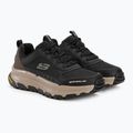 Чоловічі трекінгові черевики SKECHERS D'Lux Trekker чорні/натуральні 4