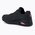 Кросівки жіночі SKECHERS Uno Dripping In Love black/pink 3
