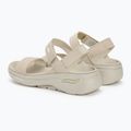 Жіночі босоніжки SKECHERS Go Walk Arch Fit поліровані бежеві 3