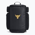 Чоловічий туристичний рюкзак Under Armour Project Rock чорний/чорний/металік золото