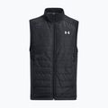 Чоловічий біговий жилет Under Armour Storm Session Run Vest чорний/світловідбиваючий рукав