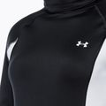 Жіночий світшот Under Armour Train CW Funnel Neck чорний/лаймовий жовтий/білий 6