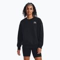 Кофта жіноча Under Armour Icon Fleece Crew black/white