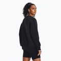 Кофта жіноча Under Armour Icon Fleece Crew black/white 3
