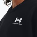 Кофта жіноча Under Armour Icon Fleece Crew black/white 4