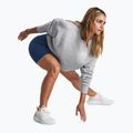 Кофта жіноча Under Armour Icon Fleece Crew mod gray light heather/white 8