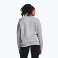 Кофта жіноча Under Armour Rival Fleece Crew mod gray light heather/white 3