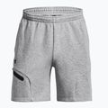 Шорти для тренувань чоловічі Under Armour Unstoppable Fleece mod gray/black 5